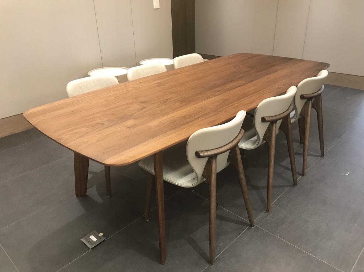 松德213_胡桃木餐桌 / 餐桌訂製，北美胡桃木