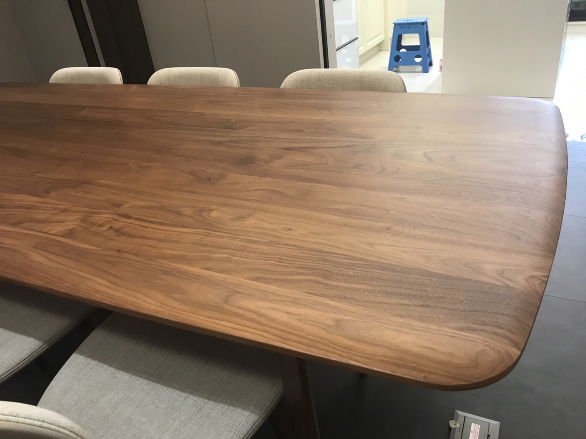 松德213_胡桃木餐桌 / 餐桌訂製，北美胡桃木