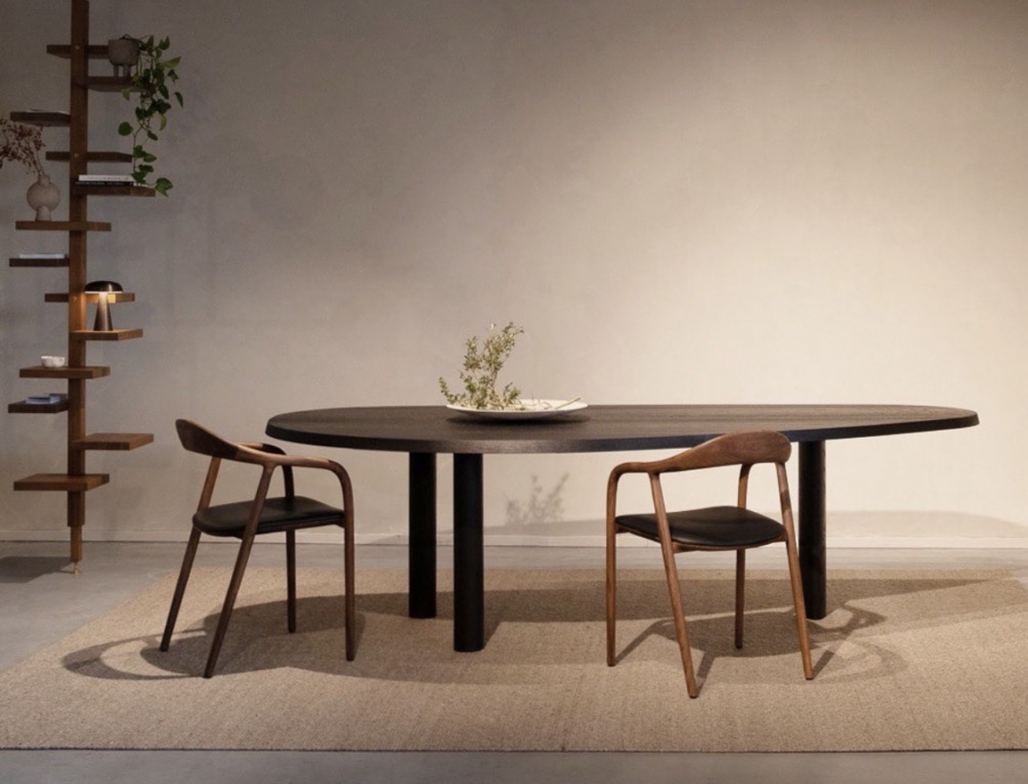 Neva Chair by Artisan/實木餐椅,北美胡桃木,北美白蠟木 Neva Chair by Artisan