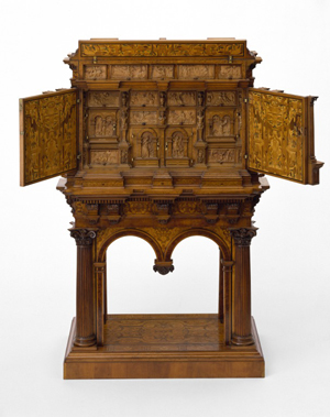 德國家具-文藝復興時期白橡木櫃子