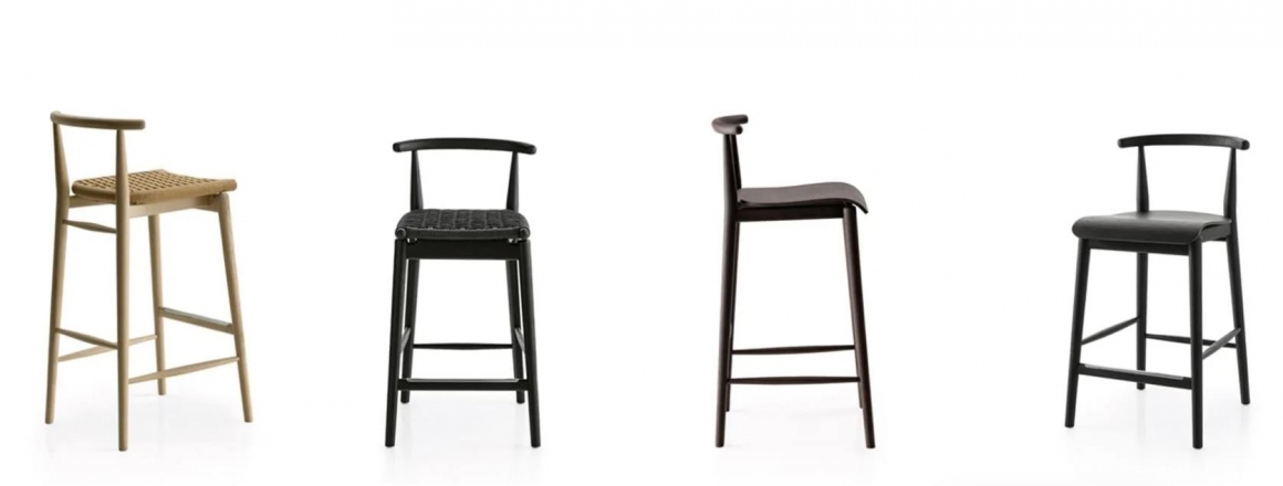 Jens stool by B&B Italia / 實木吧檯椅,橡木吧檯椅,吧檯椅訂製 B&B_Jens_002