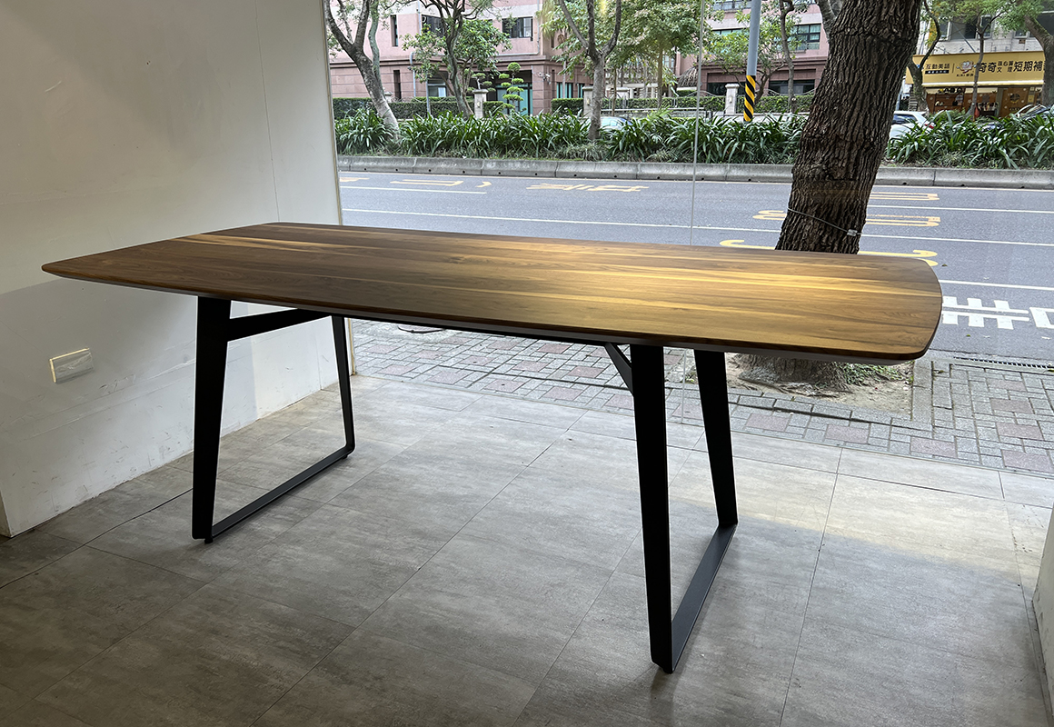 松德213-胡桃木餐桌 Clipper Table, 餐桌訂製 / 鐵腳餐桌, 胡桃木白標, 實木餐桌 IMG_6274