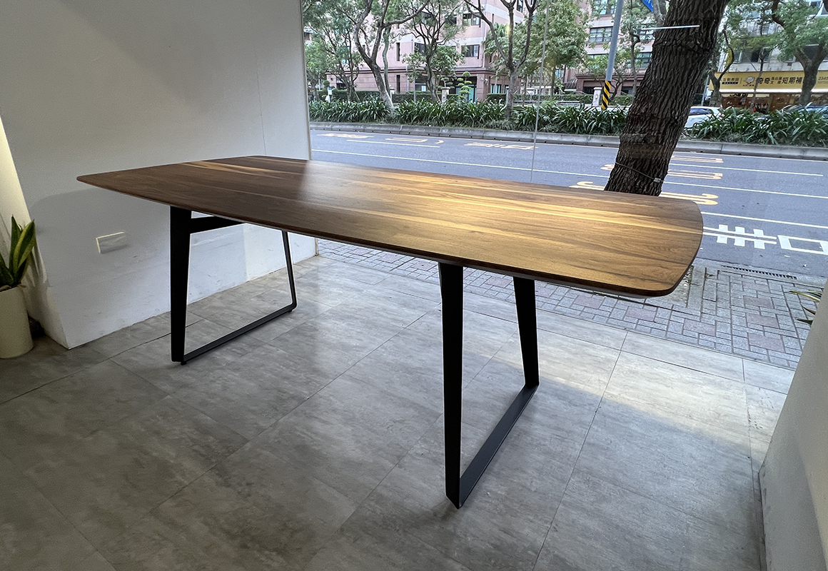 松德213-胡桃木餐桌 Clipper Table, 餐桌訂製 / 鐵腳餐桌, 胡桃木白標, 實木餐桌 IMG_6298